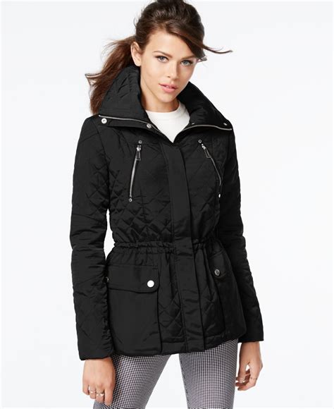 women's quilted anorak coat.